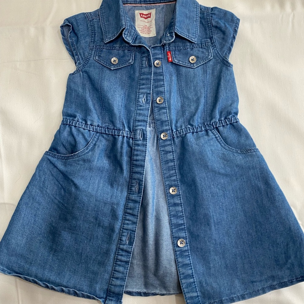 Levi’s Demin Dress, girls 12 month